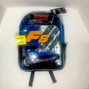 NWT Fast and Furious F8 Backpack